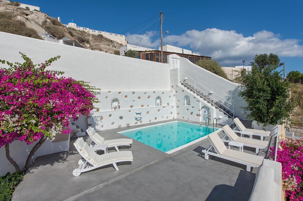 White Cave Private Villa Pýrgos Exteriör bild