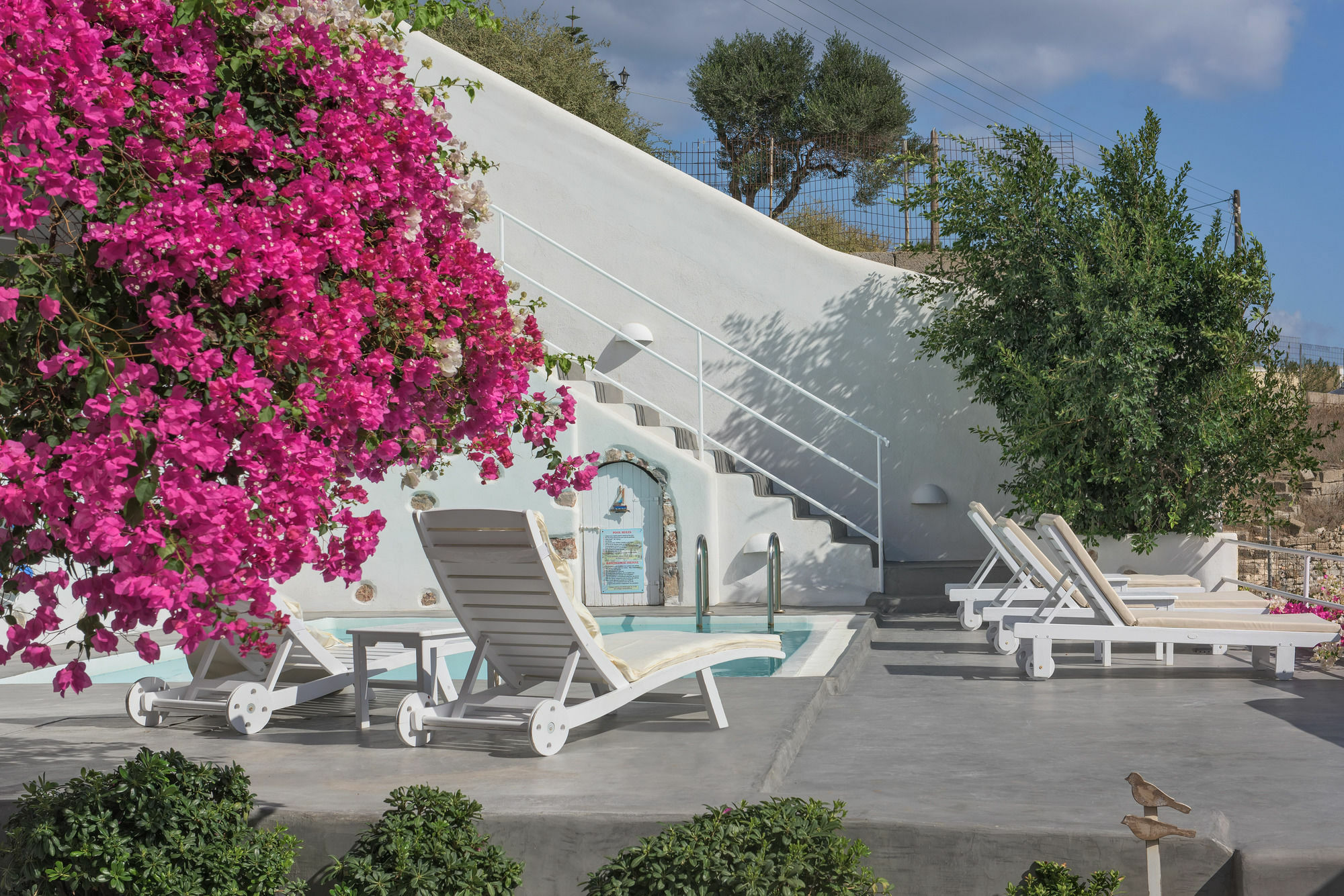 White Cave Private Villa Pýrgos Exteriör bild